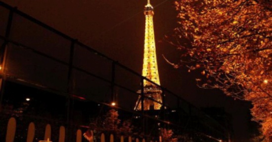 "لوحة" لا ترى إلا من أعلى برج إيفل